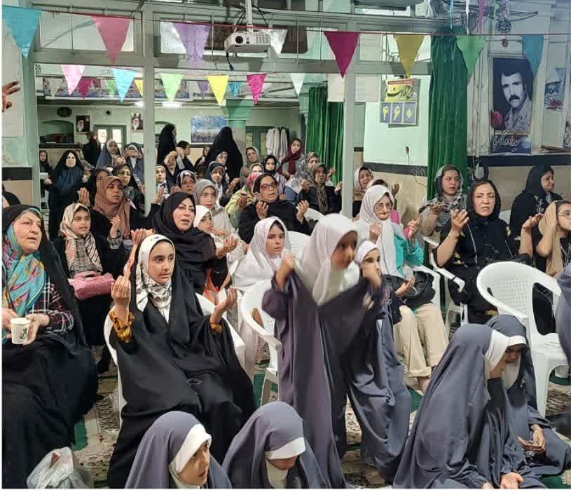 برگزاري جشن روز دختر در مسجد احمد بيگ قزوين